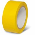 Global Industrial Safety Tape, 2ftftW x 108ftL, 5 Mil, Yellow, 1 Roll 670651YL